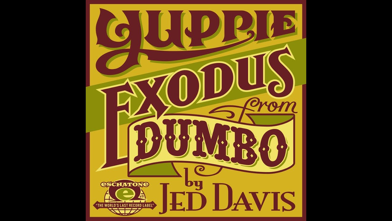 PRESTO 6N RECORD LATHE / YUPPIE EXODUS FROM DUMBO / JED DAVIS / 10" LEXAN DISC / 33 RPM