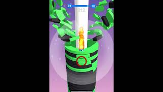 Stack Ball 3D Level 99 Gameplay (iOS,Andriod) screenshot 2