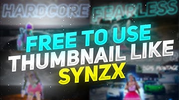FREE TO USE THUMBNAIL | LIKE @synzX