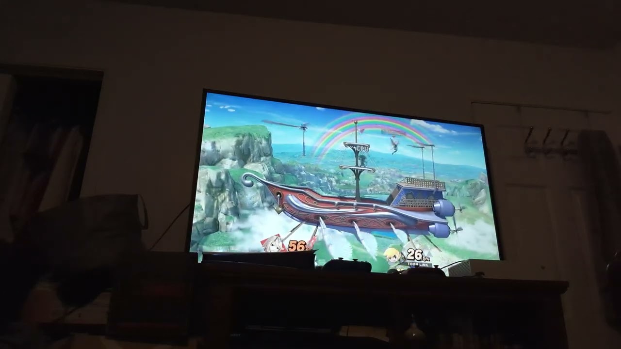 Super Smash Bros Ultimate Pyra/Mythra vs Toon Link
