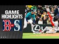 Red sox vs mariners game highlights 33024  mlb highlights