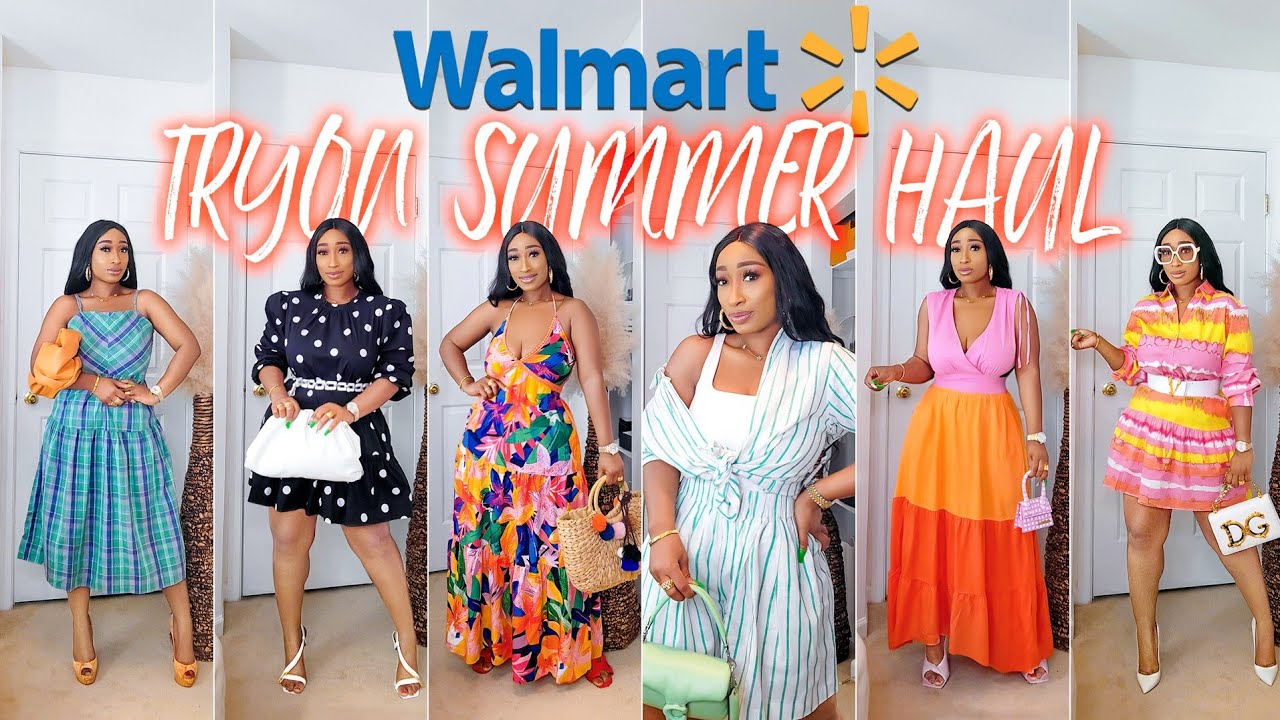 WALMART CLOTHING TRY-ON-HAUL SUMMER 2022/ CHICAMASTYLE