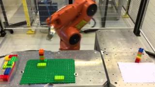 First attempt at programming KUKA robot