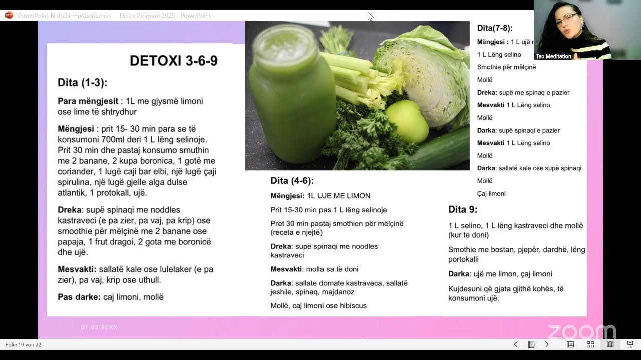 Detox Workshop/Pastrimi i Trupit emocioneve dhe mendjes/ Tao Meditation