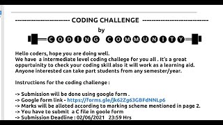 Solution to the coding Challenge | full solution