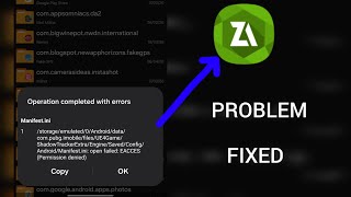 Celebrity OPERATION COMPLETED WITH ERRORS IN ZARCHIVER PROBLEM SOLVED ||Zarchiver problems solved #zarchiver  Profile
