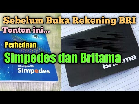 Perbedaan Rekening BRI