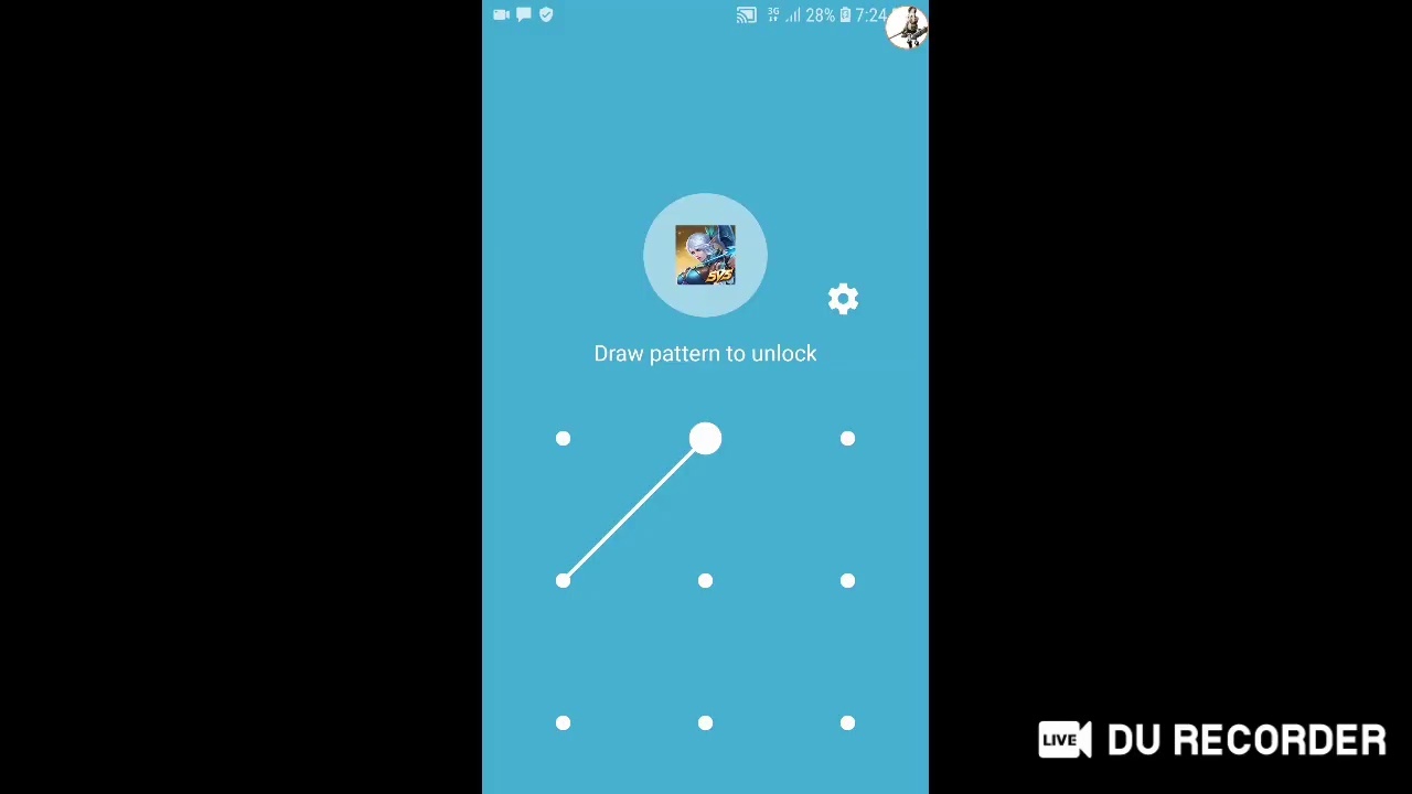 My Mobile Legends livestream using DU Recorder