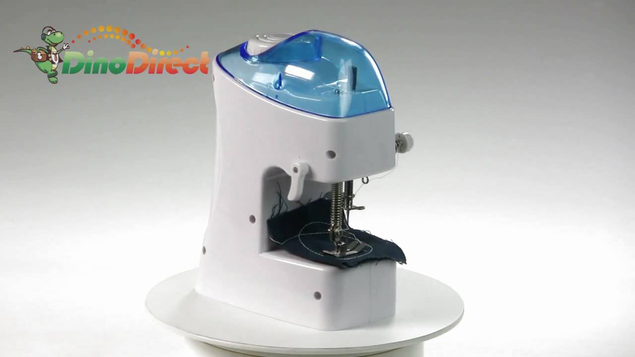 Mini Portable Sewing Genie Machine for Clothes Fabrics from Dinodirect