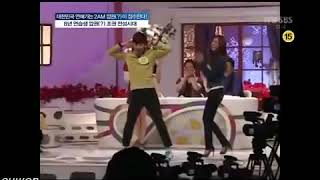 【CUT】SNSD - 少女時代 (Girl's_Generation) Sunny Yuri & Jo Kwon (2AM) Danceing ro Oh!! @ Sebawki Recording
