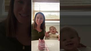 How to teach baby to use a straw