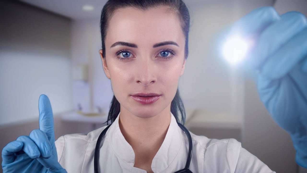 ASMR Deutsch Roleplay: Cranial Nerve Exam Roleplay 👩‍⚕️ Arzt Roleplay (German ASMR)