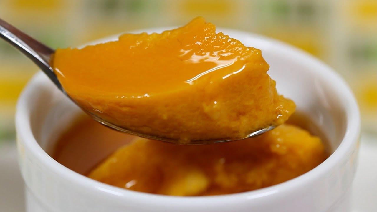 Pumpkin Pudding Recipe (Easy and Delicious Halloween Dessert) | Cooking ...