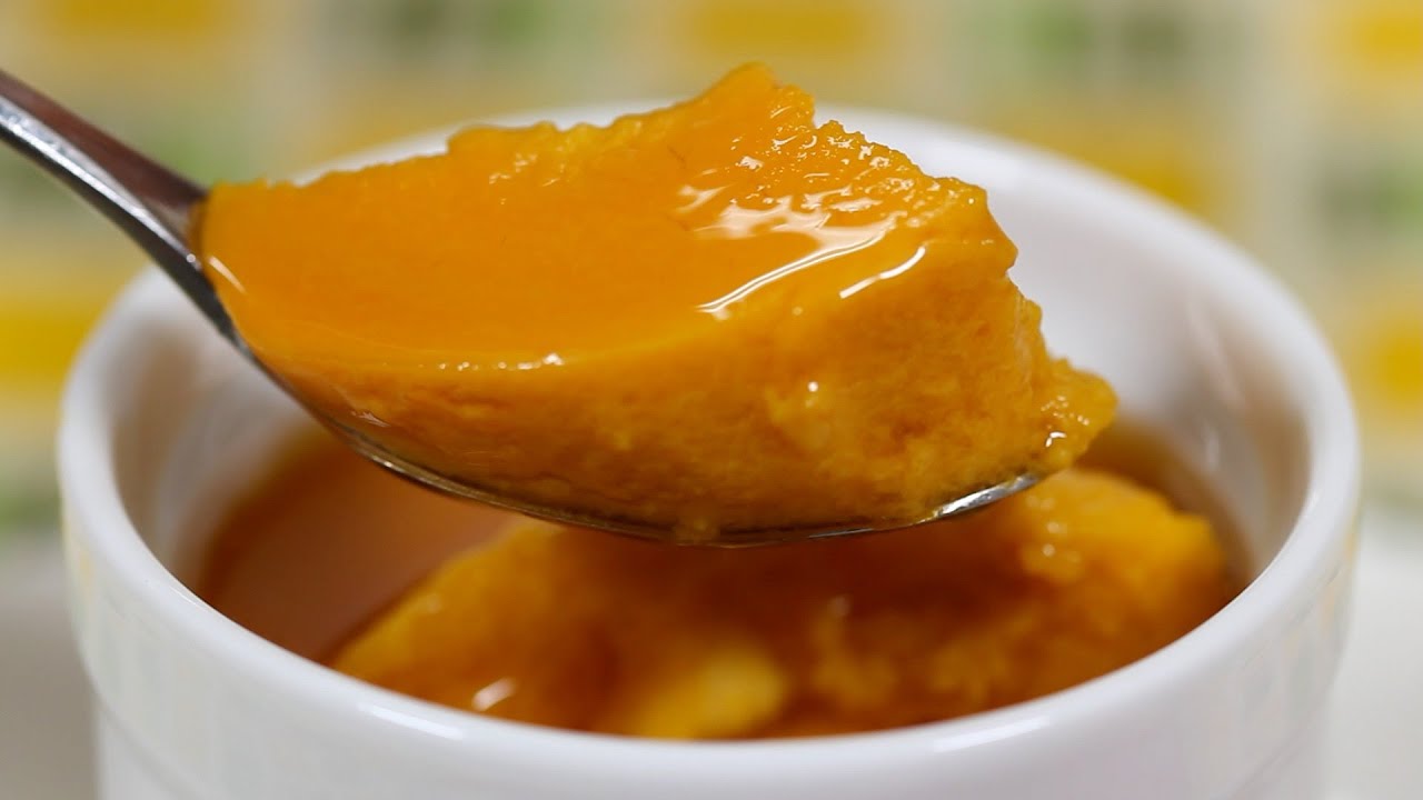 Pumpkin Pudding Recipe (Easy and Delicious Halloween Dessert) Cooking
