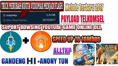 Telkomsel Lolos Limit Anonytun +HTTP injector