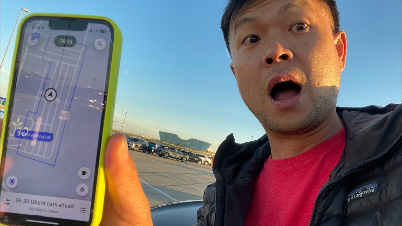 Uber Airport Queue - YouTube