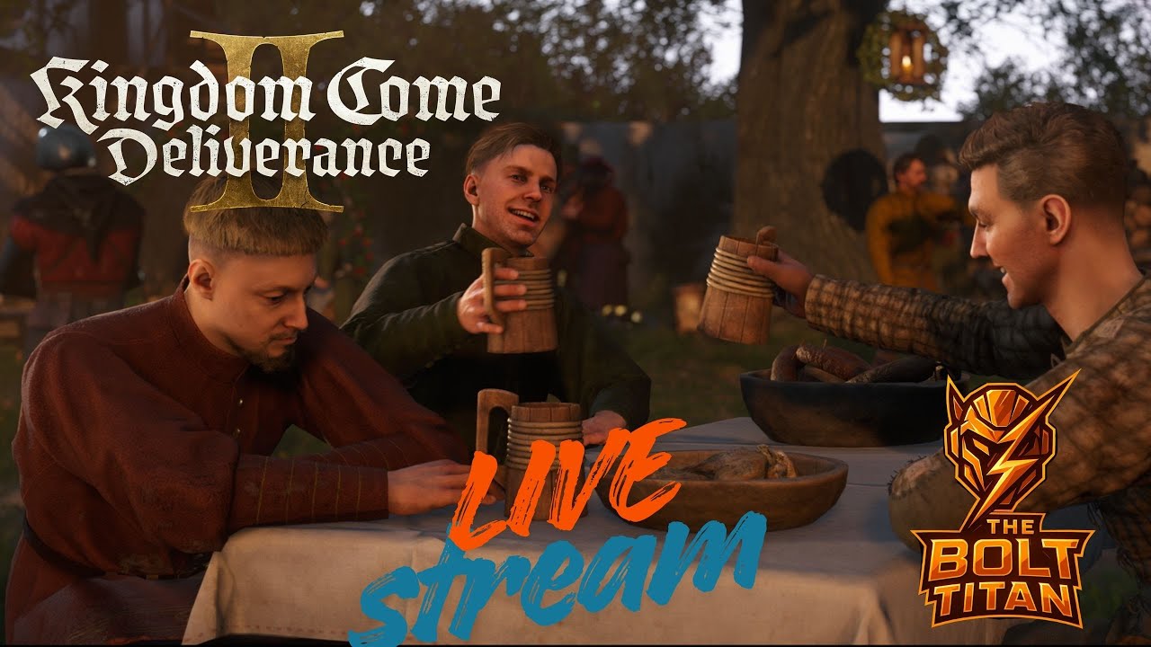 Kingdom Come Deliverance 2 – Part 3 Gameplay 🔥 RTX 4070 PC | Dual PC Streaming 