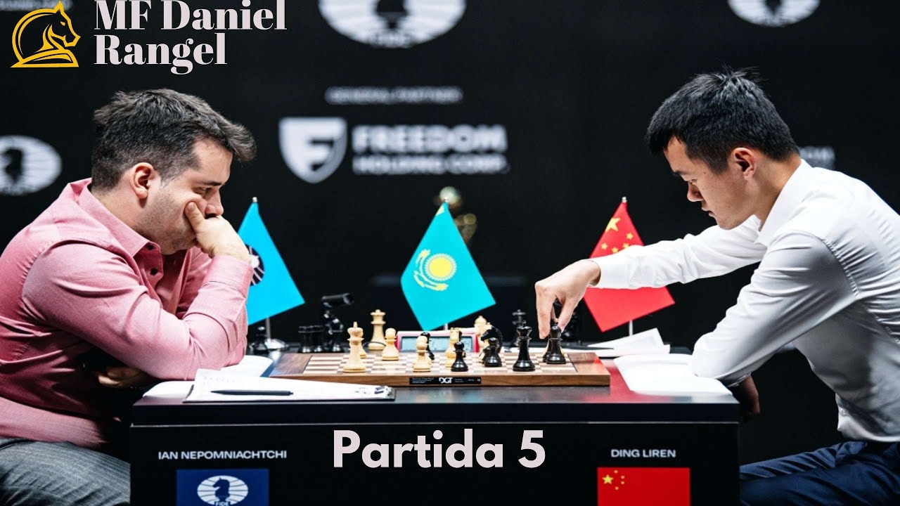 Ding Liren x Carlsen Rafael Leitão por Rafael Leitão Escrito por Rafael  Leitão