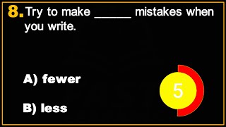 Easy English Grammar For Beginners  175   English Mixed Grammar Quizzes U0026 Test