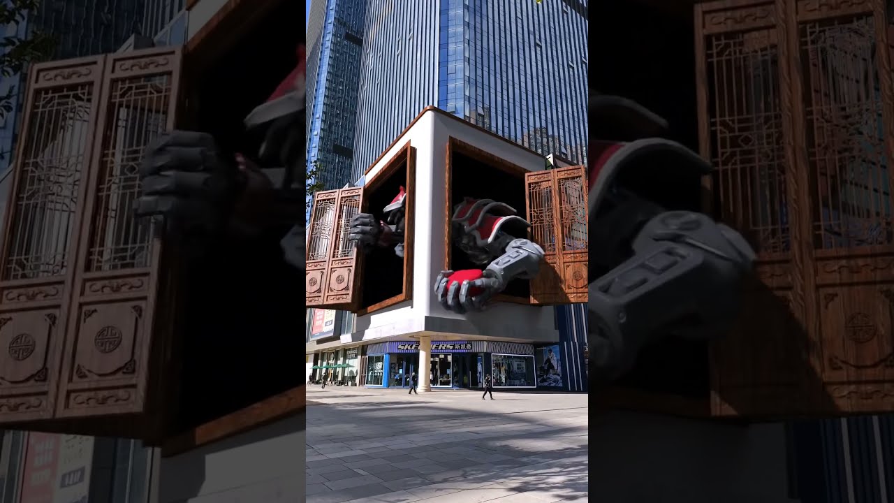 Future Of Advertising 3D Billboards China Shorts