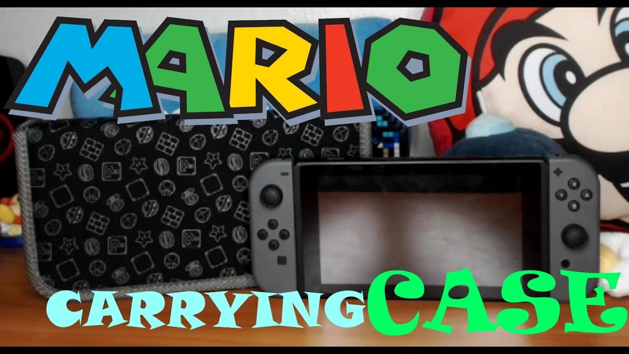 UNBOXING- Nintendo Switch Premium Console Case MARIO EDITION! - YouTube