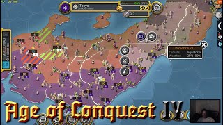 Age of Conquest IV: Playing & Losing in Age of Conquest IV (Dev. Stream) screenshot 5