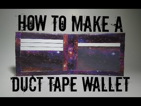 How to Make a Duct Tape Wallet - DIY Beautify - Creating Beauty at