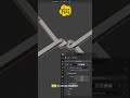 Create a Fence in Blender 🔥 #blender #3d #viral #trending #shorts
