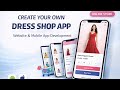 How to create dress shop Ecommerce app / website Online apps development tutorial tamil Appxnow 