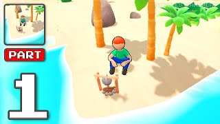 Abandoned Island Idle Survival - Gameplay Walkthrough Part 1 - Survive the Island (iOS, Android) screenshot 2