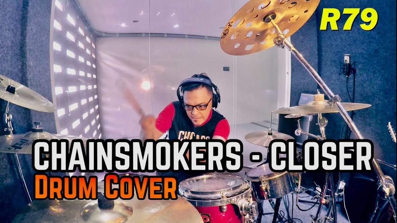 The Chainsmokers Closer Drum Cover Asal Sikat 😂😅 YouTube