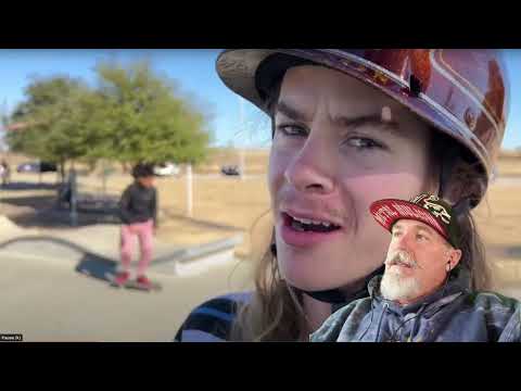 Old transition Skater's reaction to Andy Anderson destroying his local park