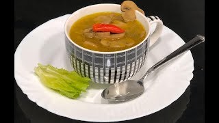 طريقة عمل شوربة المشروم