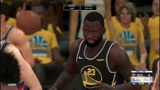 NBA 2K22 - (2022 NBA Playoffs 1st Round) Denver Nuggets vs Golden State Warriors Game 1