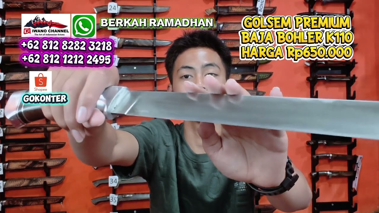 PISAU DAN GOLOK SEMBELIH PREMIUM!!!