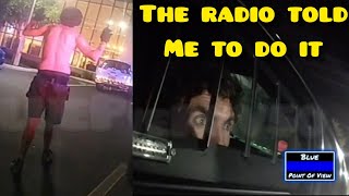 122 MPH PASSED COPS W/ EMERGENCY LIGHTS IN HIS CAR