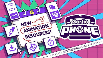NEW ANIMATION TOOLS! How to use Gartic Phone new resources