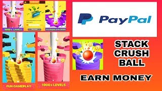 EARN MONEY WHILE PLAYING GAMES | STACK CRUSH BALL APP | EARN MONEY APP | Loreen Pon-an TV screenshot 1
