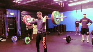 Bear Complex attemts for 2RM