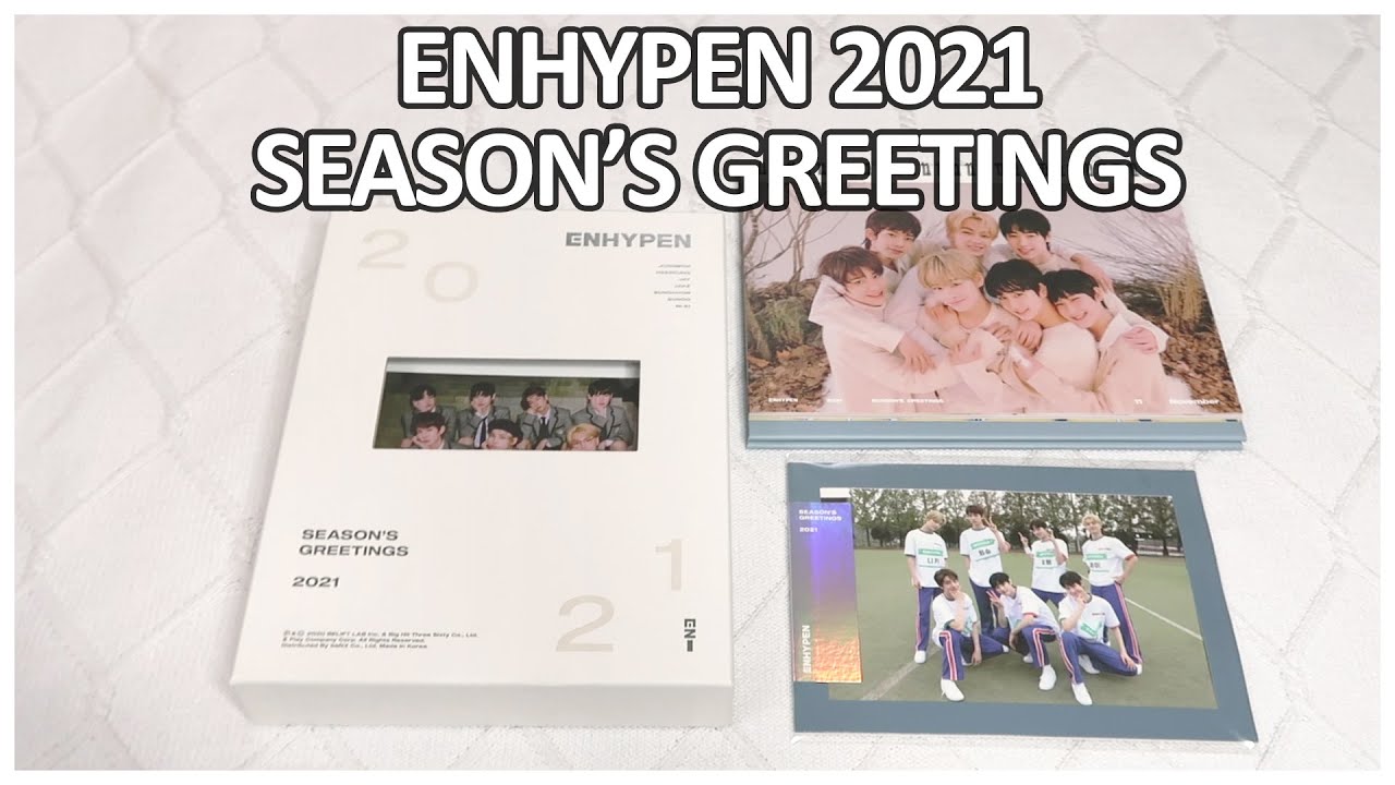 ✨ UNBOXING ENHYPEN 2021 Season’s Greetings | 엔하이픈