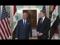 Secretary Blinken meets with Iraqi Foreign Minister Fuad Hussein