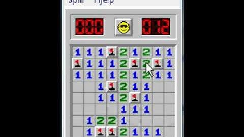 Minesweeper beginner 7 seconds
