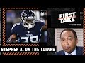 Stephen A. isn't ruling out the Titans as the AFC's best team | First Take