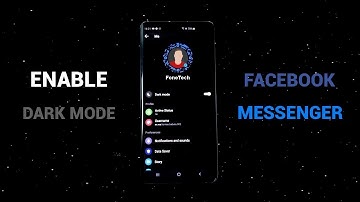 How To Enable Dark Mode On Facebook Messenger by Sending Emoji🌙 [No Root for Android]