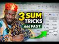 "Add Data in Seconds: 3 Powerful Excel Tricks that can change your world" 🔥
