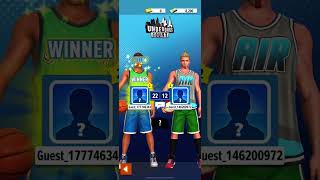 Basketball Stars Gameplay Crazy Hoops Shooting Race iOS screenshot 1
