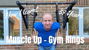Muscle Up Tutorial (With Gym Rings) Made Easier.