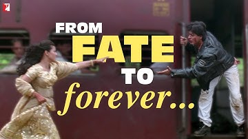 From fate to forever... | Dilwale Dulhania Le Jayenge | Shah Rukh Khan | Kajol