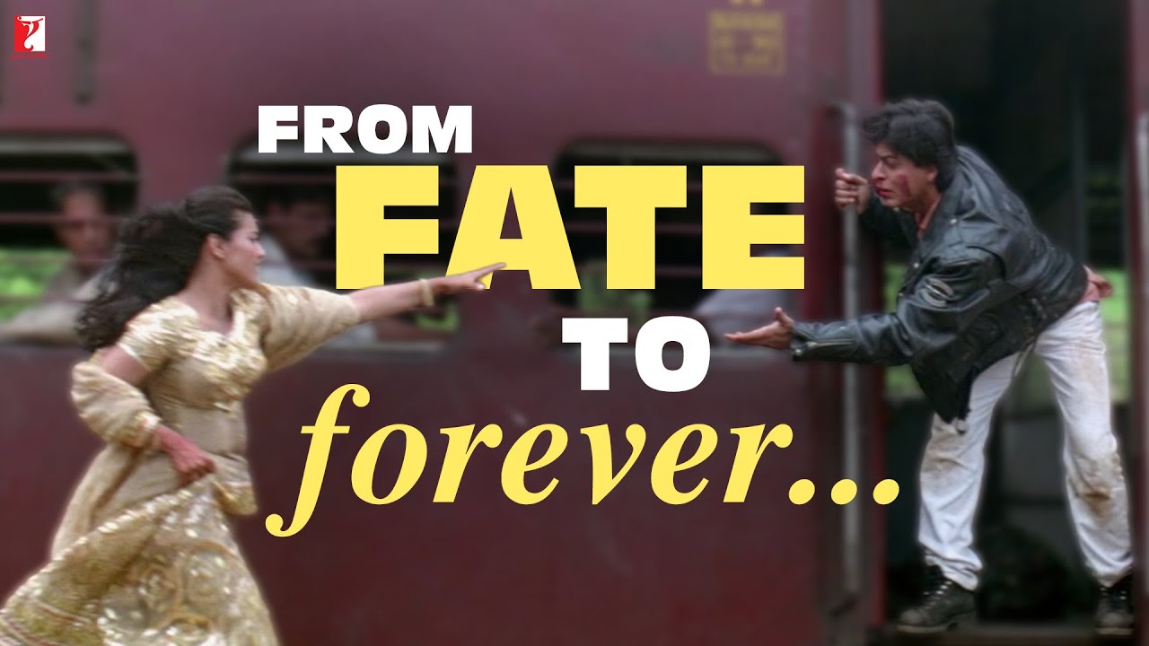 From fate to forever... | Dilwale Dulhania Le Jayenge | Shah Rukh Khan | Kajol