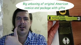 Unboxing #5. Large unpacking of original American comics and package with gifts.
Unboxing 5. Large unpacking of original American comics and package with gifts.
Comics in todays unboxing:
- Batman/Spawn (The Deluxe Edition);
- Spider-man: The Vengeance of Venom;
- Venom: The Enemy Within;
- Aliens vs. Predator Annual;
- RoboCop: Revolution;
- Godzilla: Awakening;
- Batman and Son;
- Jurassic Park: Redemption;
- Vampirella;
- The Five Fists of Science (Rus);
- Dark Justice League.
Music from Adventures of Batman & Robin (SEGA Genesis); Spider-Man & Venom in Maximum Carnage (SEGA Genesis); Alien 3 (NES); RoboCop 3 (NES); Jurassic Park (NES).
You can donate via the link https://boosty.to/alexkorotkovretrogamingchannel/donate Unboxing #5. Large unpacking of original American comics and package with gifts.
